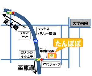 たんぽぽ広面地図